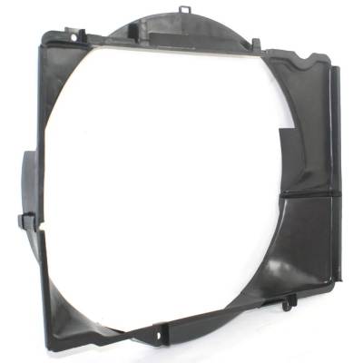 Rareelectrical - Fan Shroud Compatible With 1993-1995 Isuzu Rodeo 3.2L V6 1994-1995 Honda Passport 3.2L V6 Single Fan - Image 3