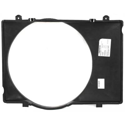 New Single Fan Shroud Compatible With Ford F-150 Xlt 6 Cyl 4.9L F-250 Custom 6 Cyl 4.9L Bronco Xlt 6