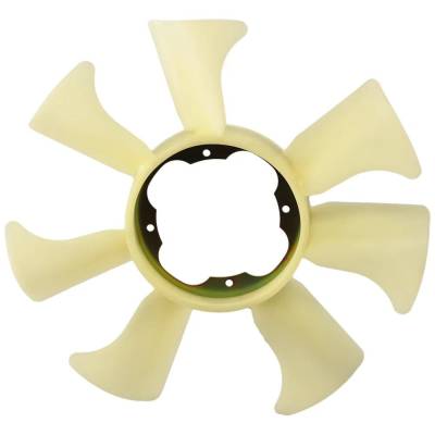 Rareelectrical - New 7 Blades Fan Blade Compatible With Nissan Frontier Base 4 Cyl 2.4L Pickup Xe 4 Cyl 2.4L Pickup - Image 1
