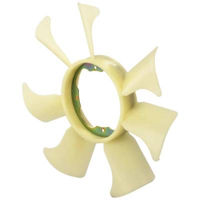 Rareelectrical - New 7 Blades Fan Blade Compatible With Nissan Frontier Base 4 Cyl 2.4L Pickup Xe 4 Cyl 2.4L Pickup - Image 2