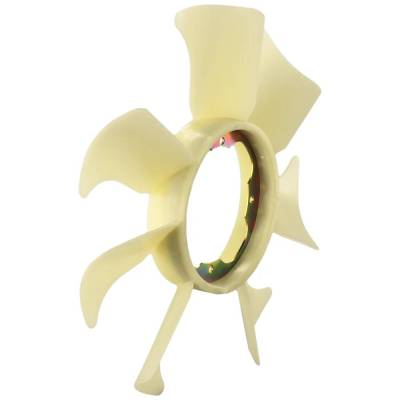 Rareelectrical - New 7 Blades Fan Blade Compatible With Nissan Frontier Xe 4 Cyl 2.4L Frontier Base 4 Cyl 2.4L Pickup - Image 4