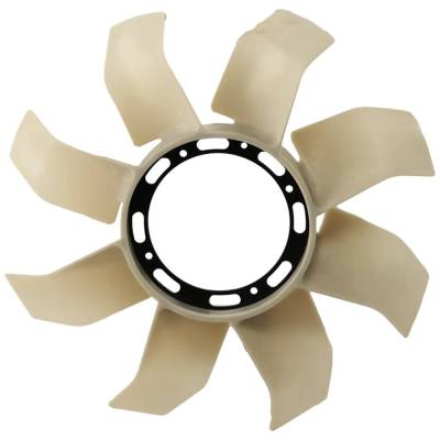 Rareelectrical - New 8 Blades Fan Blade Compatible With Ford Ranger Splash 4 Cyl 2.5L Ranger Xlt 4 Cyl 2.5L Ev Xl - Image 1