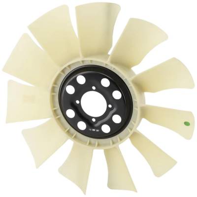 Rareelectrical - New 11 Blades Fan Blade Compatible With Ford Lincoln F-150 Base 6 Cyl 4.2L F-250 Lariat 8 Cyl 5.4L - Image 6