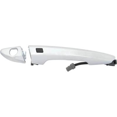 Front Right (Passenger Side) Exterior Door Handle Compatible With 2015-2019 Hyundai Sonata Chrome
