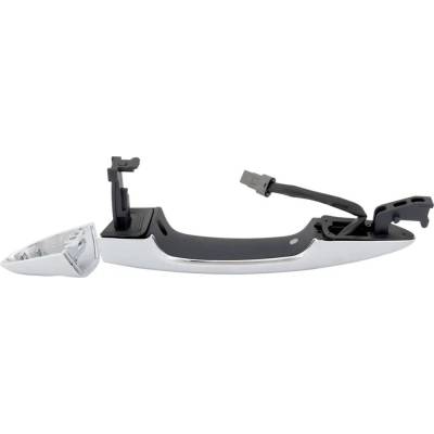Rareelectrical - Front Right (Passenger Side) Exterior Door Handle Compatible With 2015-2019 Hyundai Sonata Chrome - Image 5