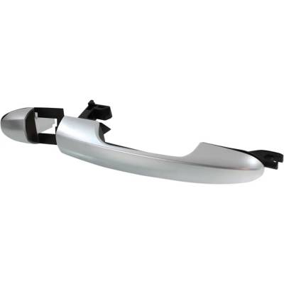 Rareelectrical - Front Or Rear Passenger Side Exterior Door Handle Compatible With 2014-2016 Fiat 500L Silver Without - Image 3