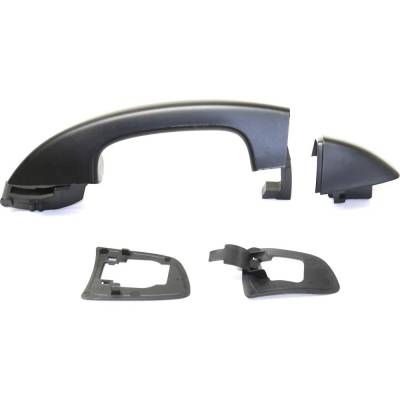 Rareelectrical - Rear Passenger Side Exterior Door Handle Compatible With 2010-2014 Volkswagen Golf Volkswagen Gti - Image 4