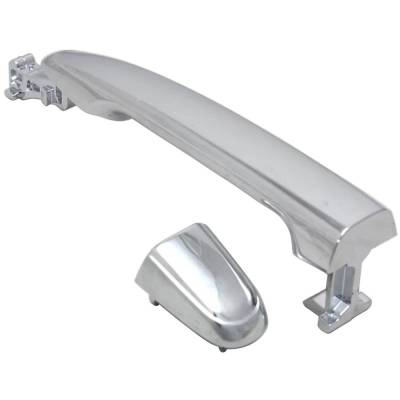 Rareelectrical - Rear Driver Side Exterior Door Handle Compatible With 2003-2012 Lexus Rx350 Toyota 4Runner Toyota - Image 3