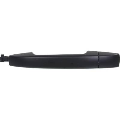 Left Rear Exterior Door Handle Compatible With 2008-2014 Subaru Impreza Subaru Wrx Textured Black