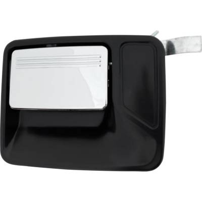 Front Driver Side Exterior Door Handle Compatible With 2011-2015 Ford F-350 Ford F-450 F-250 Chrome