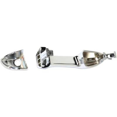 Rareelectrical - Front Left (Driver Side) Exterior Door Handle Compatible With 2014-2019 Toyota Corolla Chrome With - Image 5