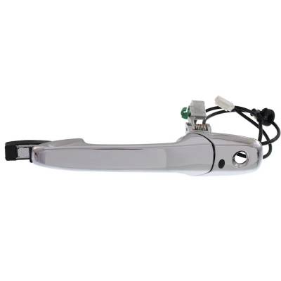 Front Driver Side Exterior Door Handle Compatible With 2004-2013 Mazda Cx-9 Mazda Rx-8 Cx-7 Chrome