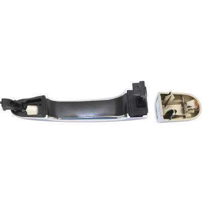 Rareelectrical - Rear Passenger Side Exterior Door Handle Compatible With 2011-2015 Kia Sorento Chrome Without Key - Image 5