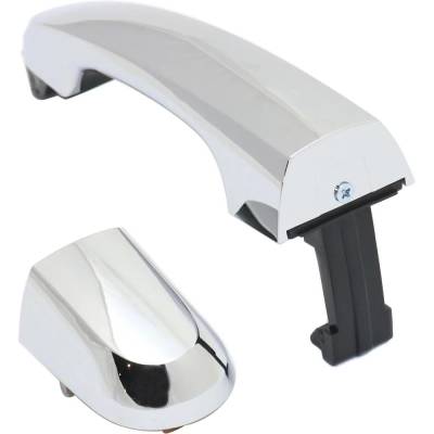 Rareelectrical - Right Rear Exterior Door Handle Compatible With 2011-2015 Kia Sorento Chrome Without Key Hole - Image 2