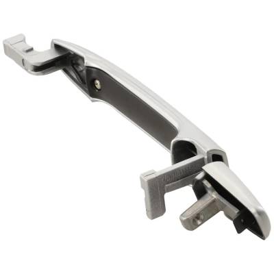 Rareelectrical - Left Rear Exterior Door Handle Compatible With 2007-2013 Mitsubishi Outlander Silver Without Key - Image 4