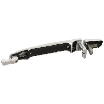 Rareelectrical - Rear Left (Driver Side) Exterior Door Handle Compatible With 2007-2013 Mitsubishi Outlander Silver - Image 6