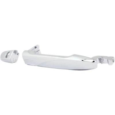 Rareelectrical - Front Driver Side Exterior Door Handle Compatible With 2008-2017 Mitsubishi Lancer Chrome Without - Image 2