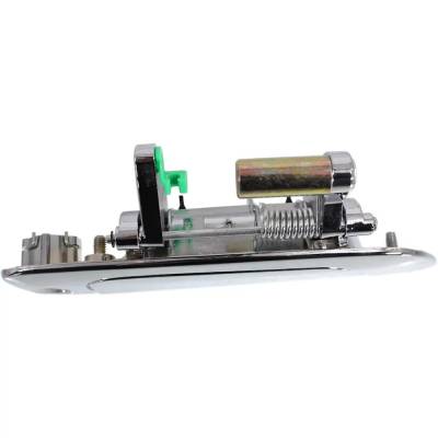 Rareelectrical - Right Front Exterior Door Handle Compatible With 2001-2005 Honda Civic Chrome With Key Hole - Image 4