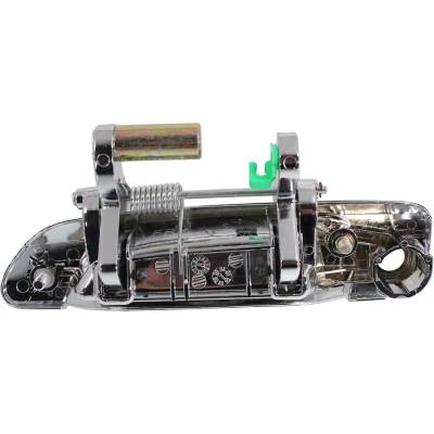 Rareelectrical - Front Right (Passenger Side) Exterior Door Handle Compatible With 2001-2005 Honda Civic Chrome With - Image 5