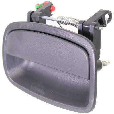Rareelectrical - Right Rear Exterior Door Handle Compatible With 1995-2002 Kia Sportage Textured Black Without Key - Image 2