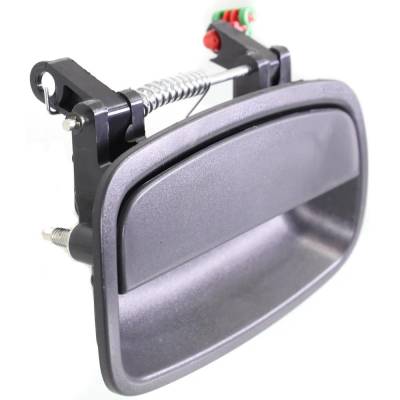 Rareelectrical - Rear Driver Side Exterior Door Handle Compatible With 1995-2002 Kia Sportage Textured Black Without - Image 3