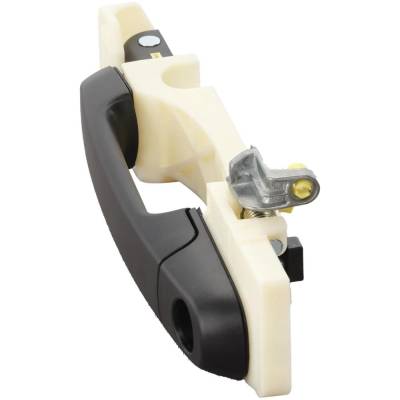 Rareelectrical - Left Front Exterior Door Handle Compatible With 2006-2011 Hyundai Accent Textured Black With Key - Image 3