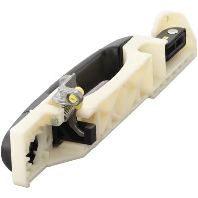 Rareelectrical - Left Front Exterior Door Handle Compatible With 2006-2011 Hyundai Accent Textured Black With Key - Image 4