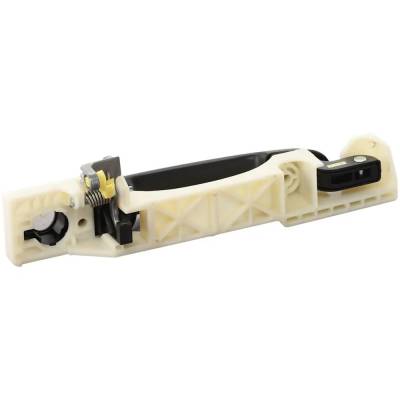 Rareelectrical - Left Front Exterior Door Handle Compatible With 2006-2011 Hyundai Accent Textured Black With Key - Image 5