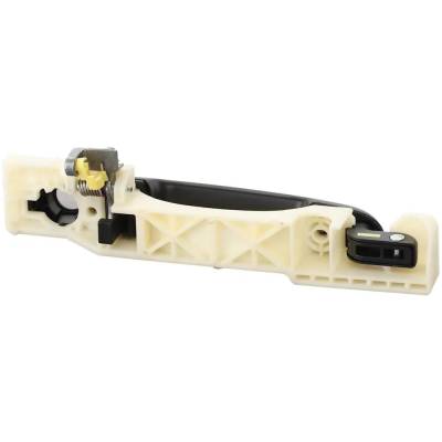 Rareelectrical - Left Front Exterior Door Handle Compatible With 2006-2011 Hyundai Accent Textured Black With Key - Image 6