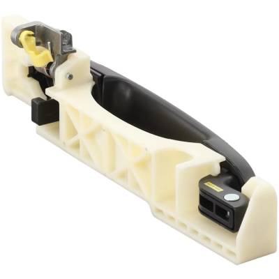 Rareelectrical - Left Front Exterior Door Handle Compatible With 2006-2011 Hyundai Accent Textured Black With Key - Image 7