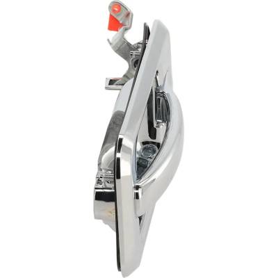 Rareelectrical - Left Front Exterior Door Handle Compatible With 2003-2009 Hummer H2 Chrome With Key Hole - Image 3