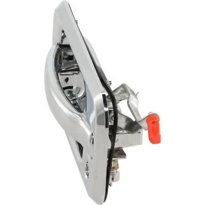 Rareelectrical - Front Left (Driver Side) Exterior Door Handle Compatible With 2003-2009 Hummer H2 Chrome With Key - Image 8