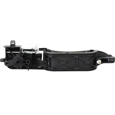 Rareelectrical - Front Driver Side Exterior Door Handle Compatible With 2000-2007 Ford Focus Smooth Black With Key - Image 5