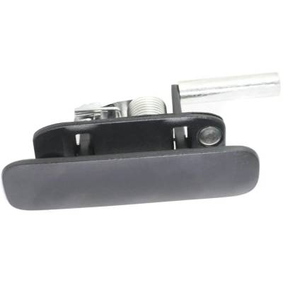 Rareelectrical - Rear Exterior Door Handle Compatible With 1992-2014 Ford E-250 Ford E-350 E-150 Smooth Black Without - Image 3