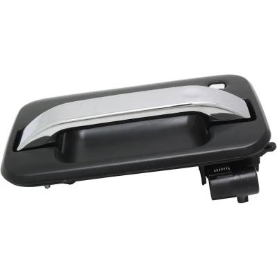 Rareelectrical - Front Passenger Side Exterior Door Handle Fits 2004-2014 Ford F-150 Chrome Lever Black Bezel With - Image 5