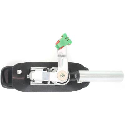 Rareelectrical - Rear Exterior Door Handle Compatible With 1992-2014 Ford E-350 Ford E-150 E-250 Smooth Black Without - Image 5