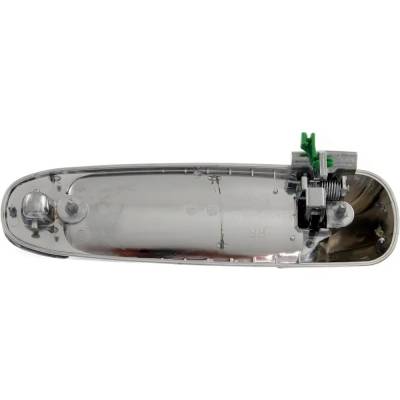 Rareelectrical - Rear Passenger Side Exterior Door Handle Compatible With 2002-2009 Dodge Ram Chrome Without Key Hole - Image 5