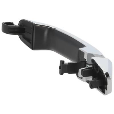 Rareelectrical - Rear Driver Side Exterior Door Handle Compatible With 2014-2018 Chevrolet Silverado Chrome Without - Image 7