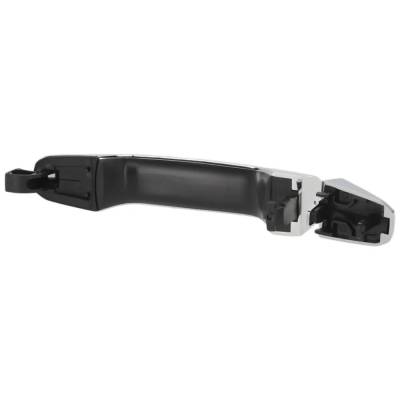 Rareelectrical - Left Rear Exterior Door Handle Compatible With 2014-2018 Chevrolet Silverado Chrome Without Key Hole - Image 6