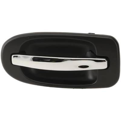 Left Rear Exterior Door Handle Compatible With 1997-2009 Pontiac Trans Chevrolet Uplander Chevrolet