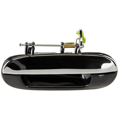 Left Rear Exterior Door Handle Compatible With 2002-2009 Gmc Envoy Chevrolet Trailblazer Oldsmobile