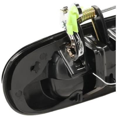 Rareelectrical - Left Rear Exterior Door Handle Compatible With 2002-2009 Gmc Envoy Chevrolet Trailblazer Oldsmobile - Image 2