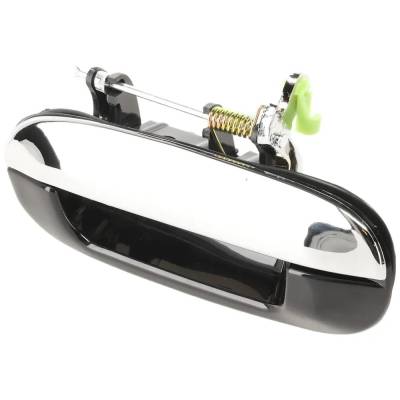 Rareelectrical - Left Rear Exterior Door Handle Compatible With 2002-2009 Gmc Envoy Chevrolet Trailblazer Oldsmobile - Image 5