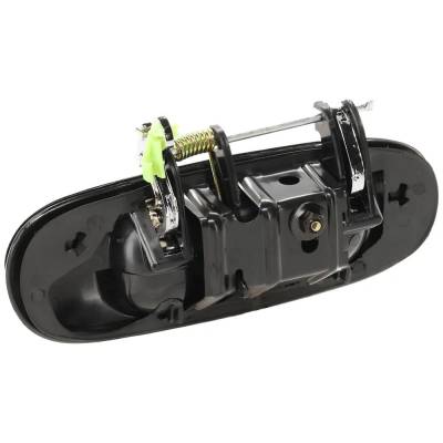 Rareelectrical - Left Rear Exterior Door Handle Compatible With 2002-2009 Gmc Envoy Chevrolet Trailblazer Oldsmobile - Image 8