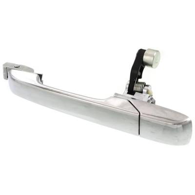 Rareelectrical - Rear Left (Driver Side) Exterior Door Handle Compatible With 2001-2006 Acura Mdx Chrome Without Key - Image 2