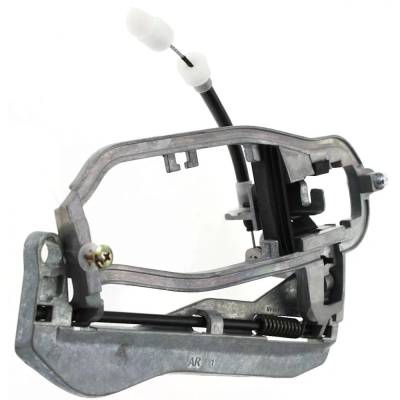 Rareelectrical - Front Passenger Side Exterior Door Handle Compatible With 2000-2006 Bmw X5 Unfinished Without Key - Image 3