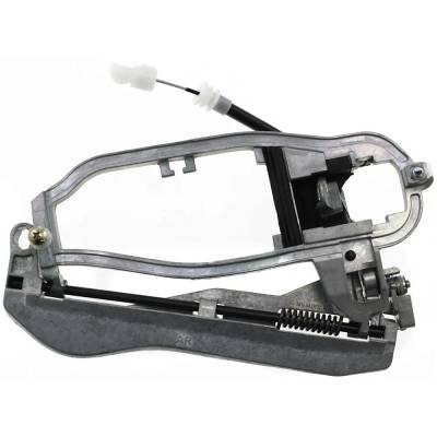 Front Right (Passenger Side) Exterior Door Handle Compatible With 2000-2006 Bmw X5 Unfinished