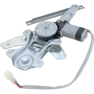 Rareelectrical - New Left Rear Window Regulator With Motor Compatible With Nissan Versa 1.6 Sv 4 Cyl 1.6L Versa Note - Image 2