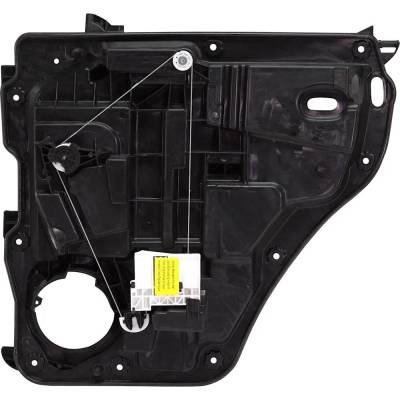 Rareelectrical - New Left Rear Window Regulator With Motor Compatible With Dodge Nitro Heat 6 Cyl 3.7L Nitro R/T 6 - Image 1