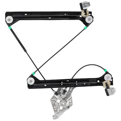 Rareelectrical - New Left Front Window Regulator Without Motor Compatible With Saab 9-3 Aero 6 Cyl 2.8L 9-3 Arc 4 Cyl - Image 4